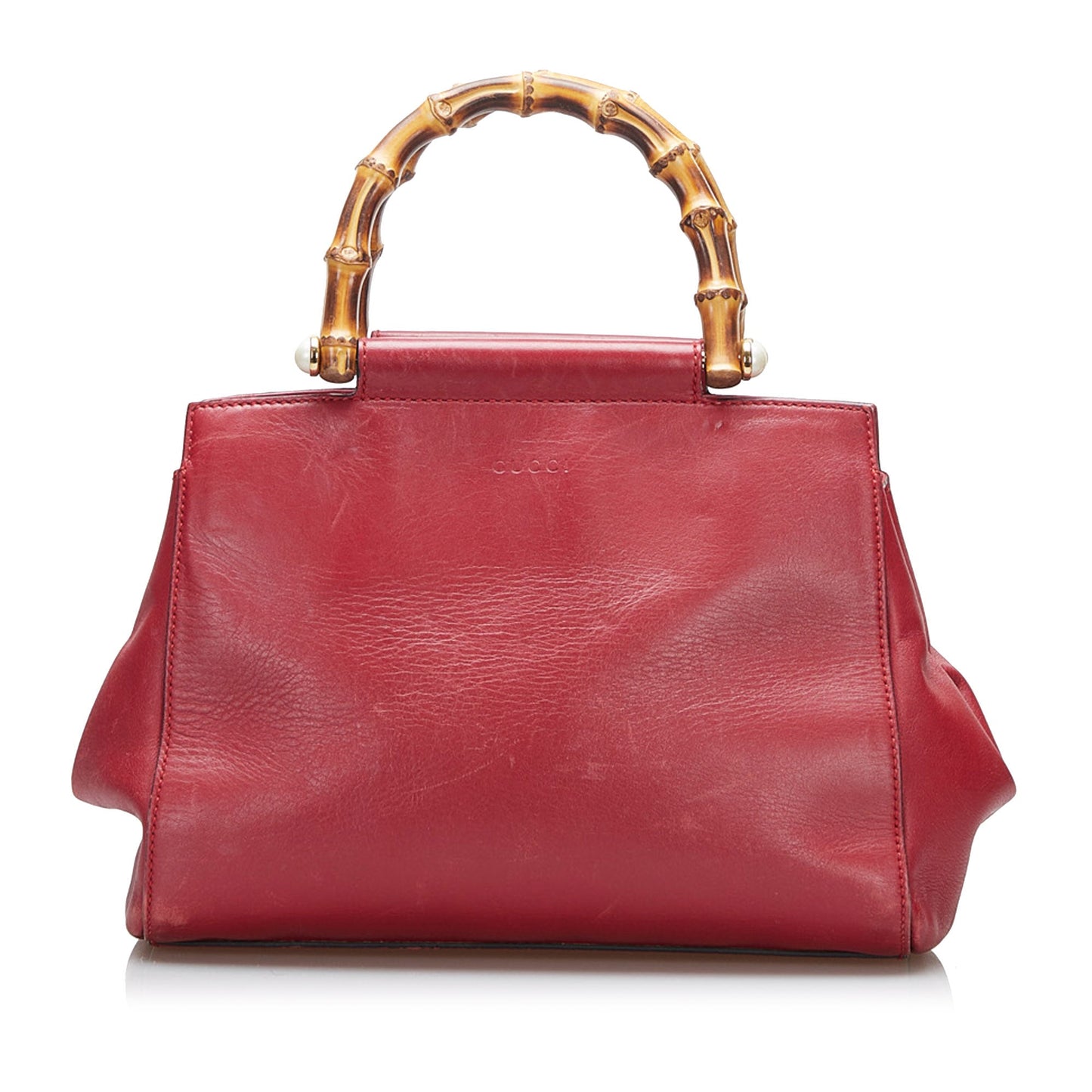 Gucci Bamboo Nymphaea Satchel