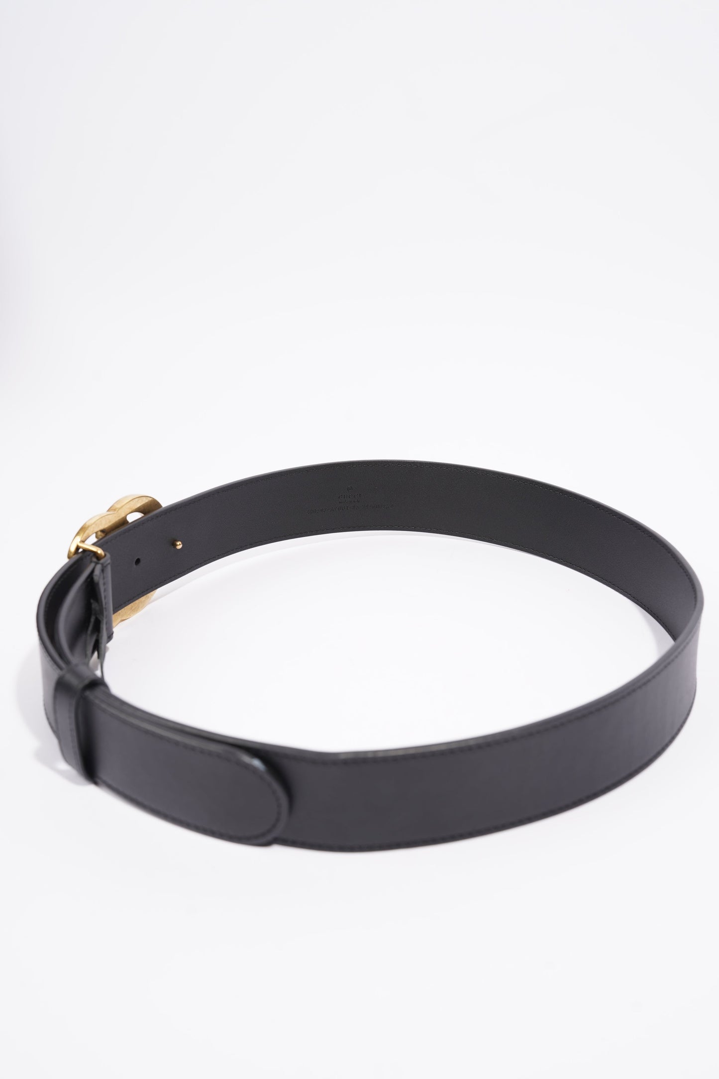 Gucci GG Marmont Belt Black Leather 85cm 34''