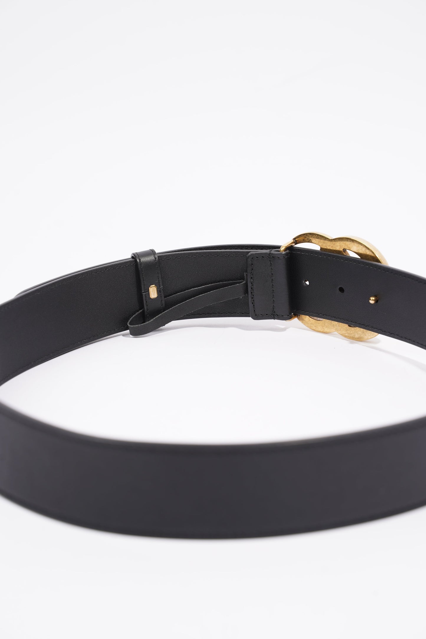 Gucci GG Marmont Belt Black Leather 85cm 34''