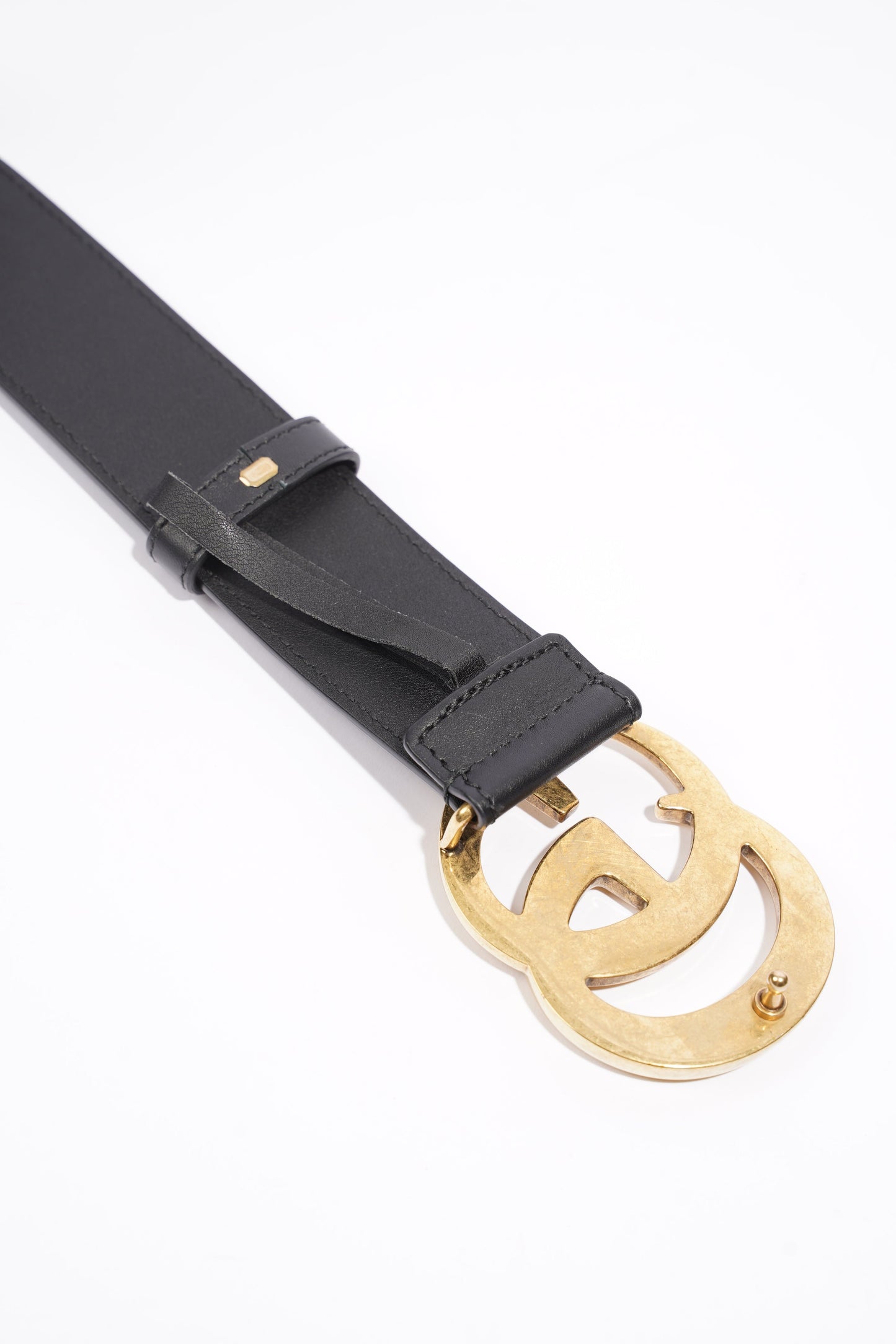 Gucci GG Marmont Belt Black Leather 85cm 34''