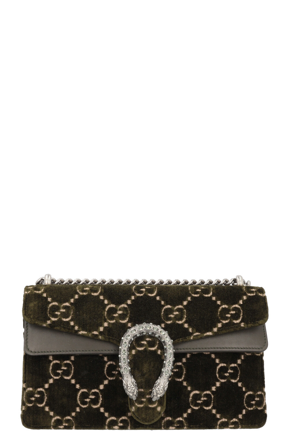 GUCCI Small Dionysus Bag Velvet Green
