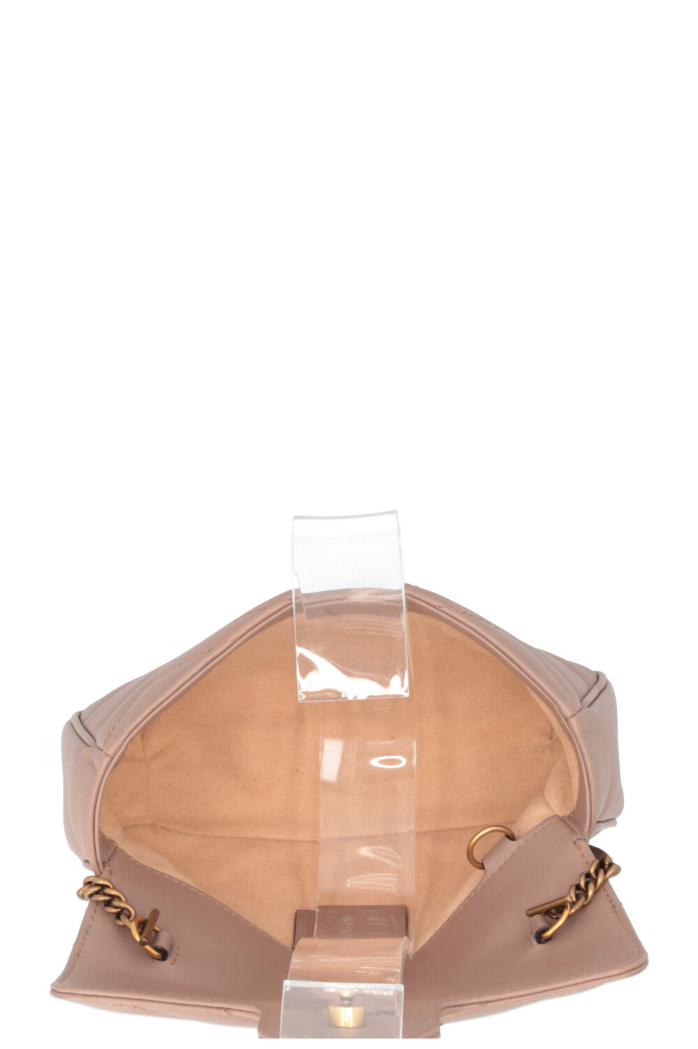 GUCCI Marmont Mini Crossbody Bag Dusty Rose