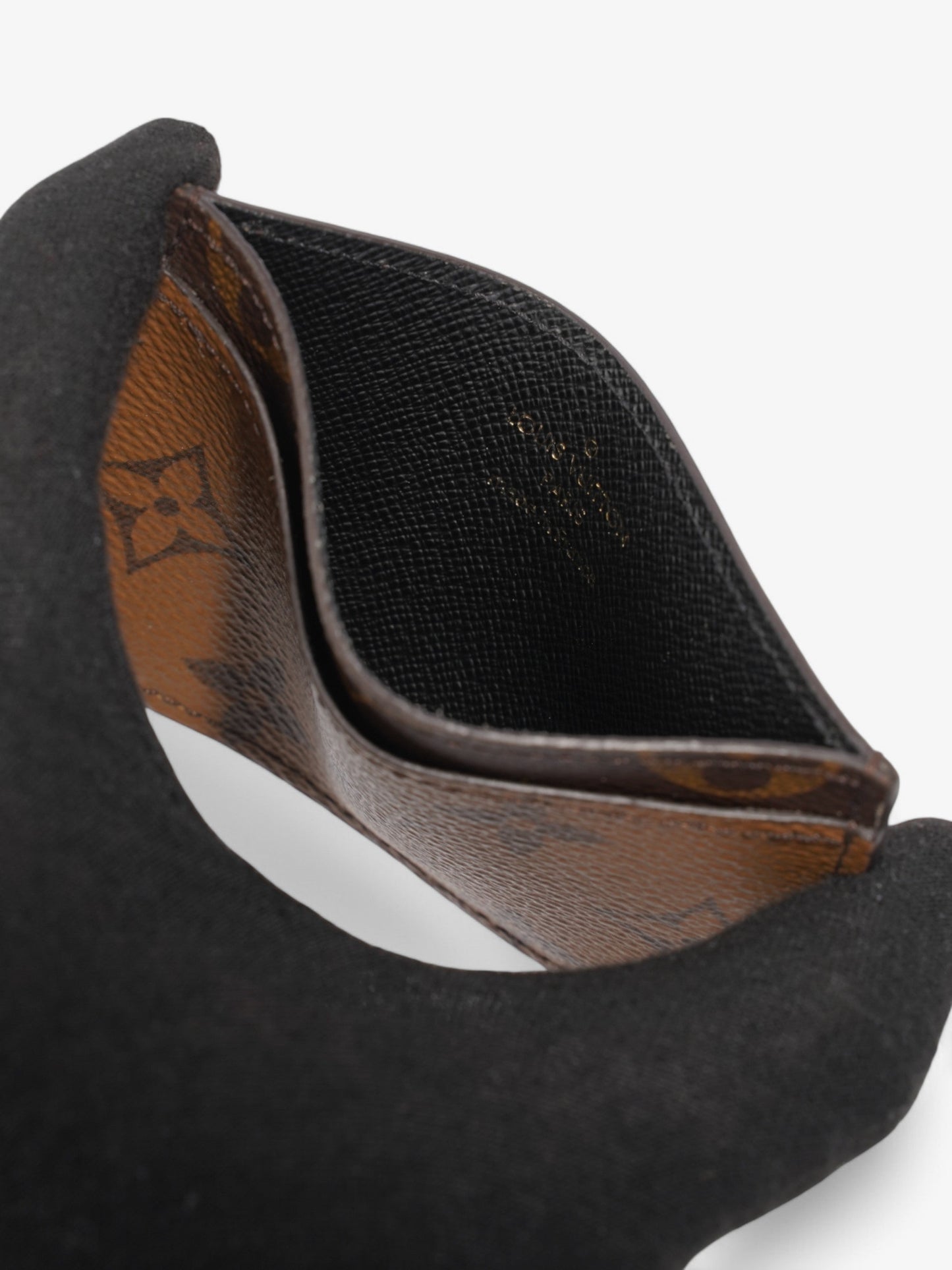 Louis Vuitton Card holder Brown / Monogram Coated Canvas