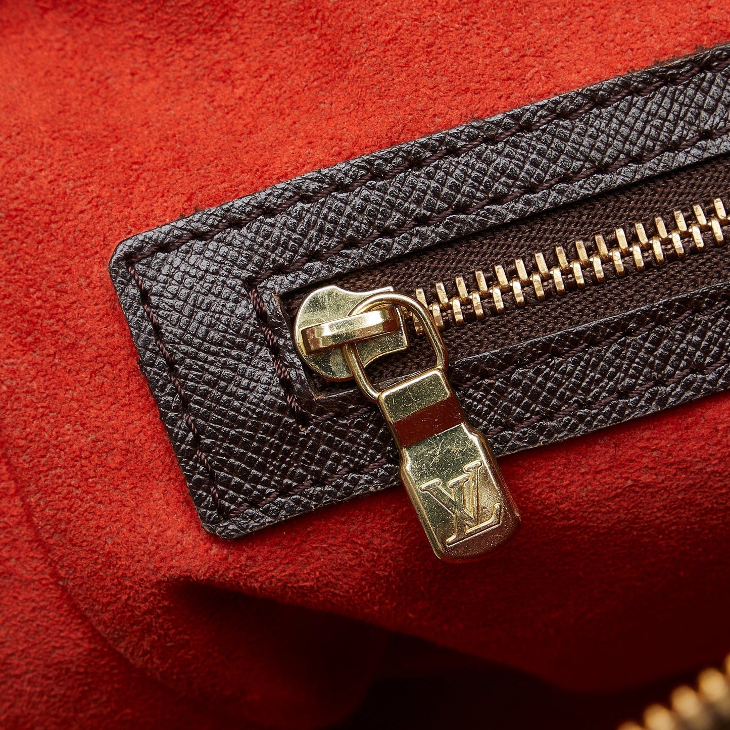 LOUIS VUITTON Damier Ebene Brera Handbag
