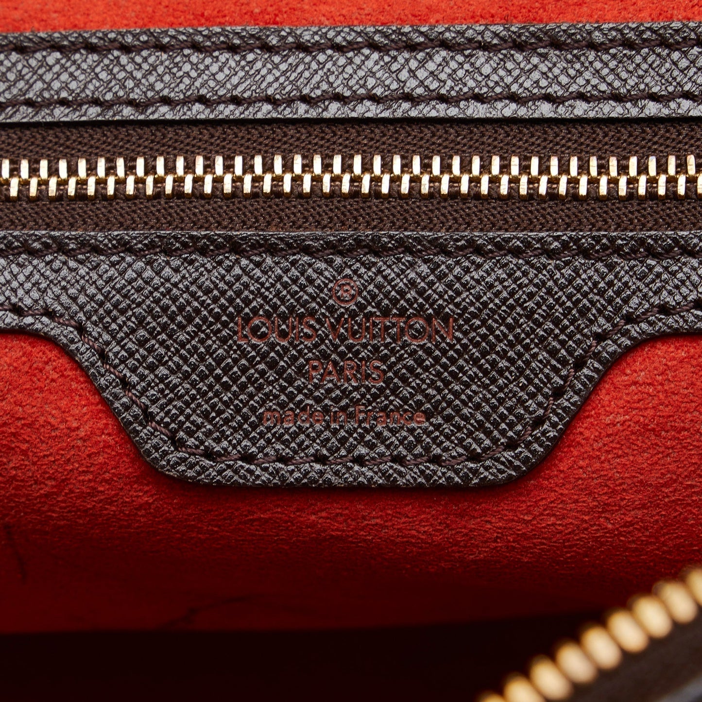LOUIS VUITTON Damier Ebene Brera Handbag