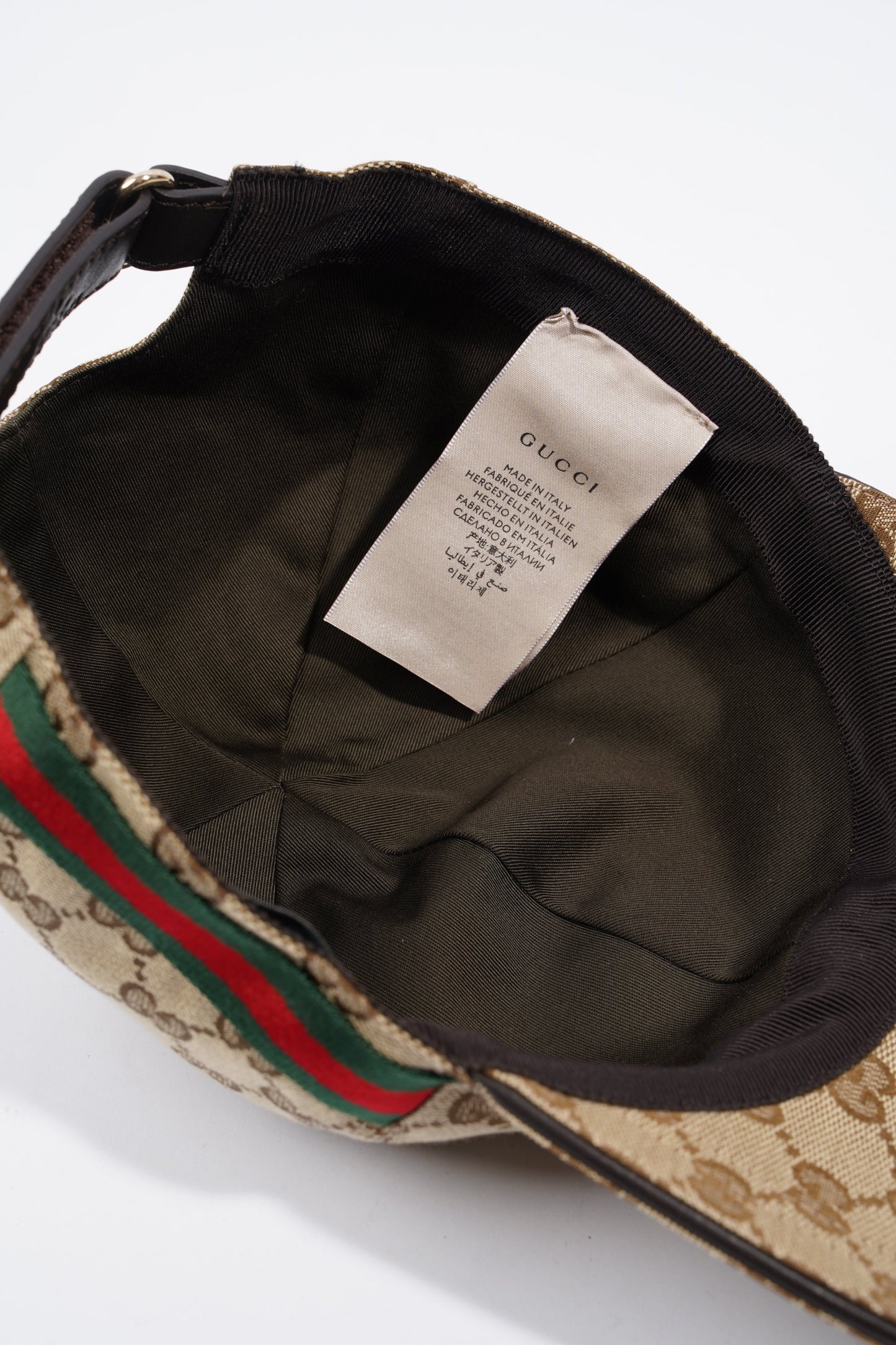 Gucci Baseball Cap Monogram Canvas XL