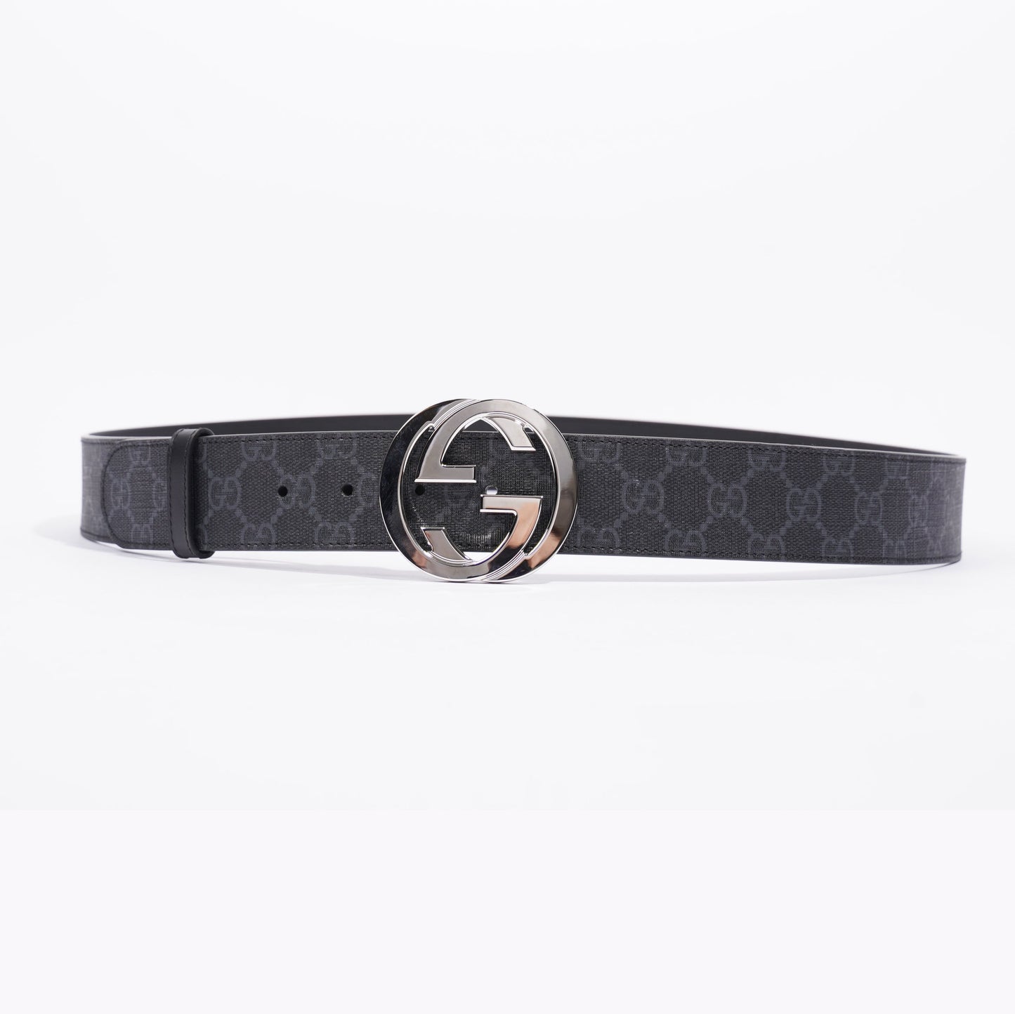 Gucci GG Belt Black GG Supreme Coated Canvas 115cm 46"