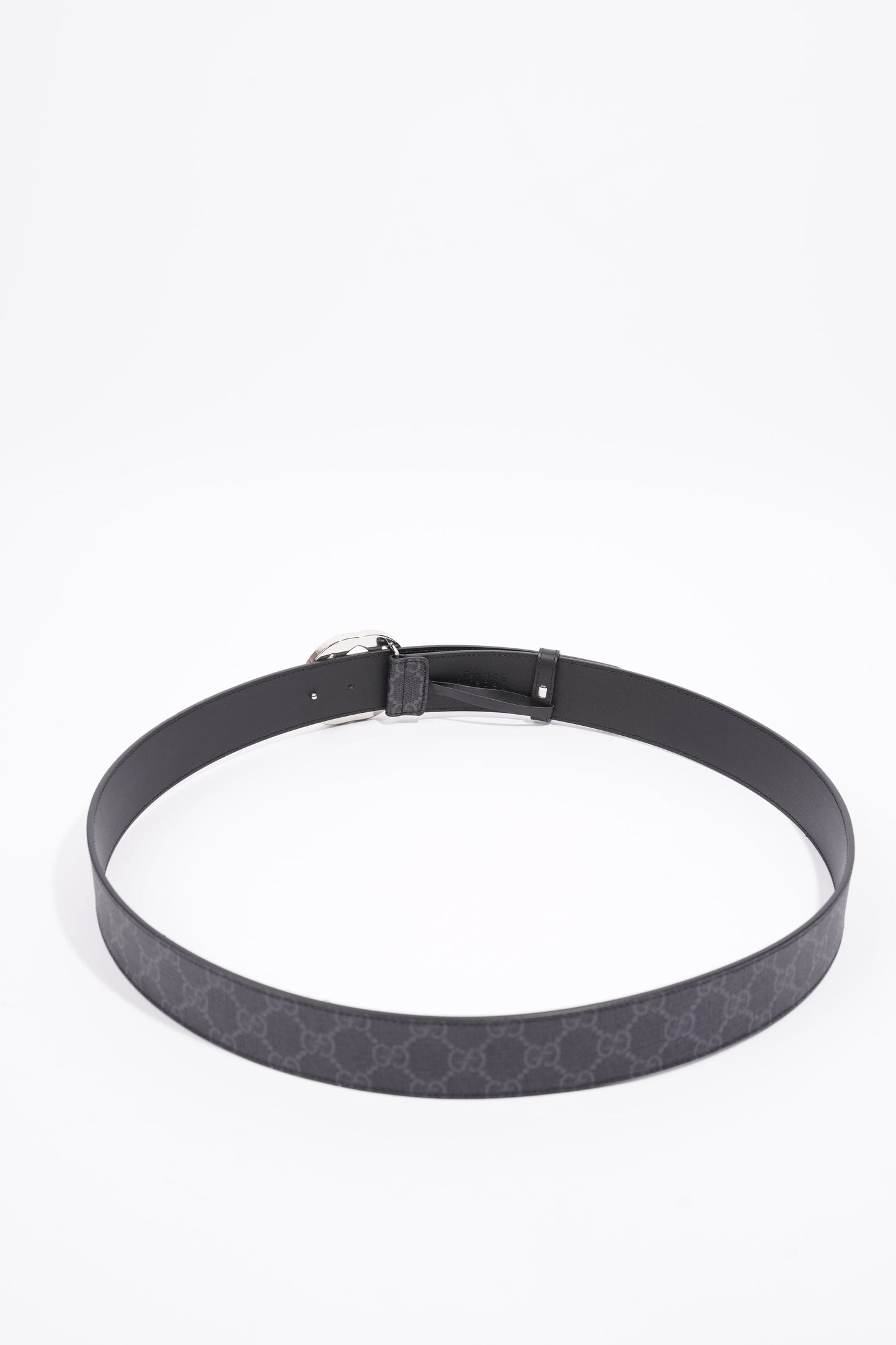 Gucci GG Belt Black GG Supreme Coated Canvas 115cm 46"