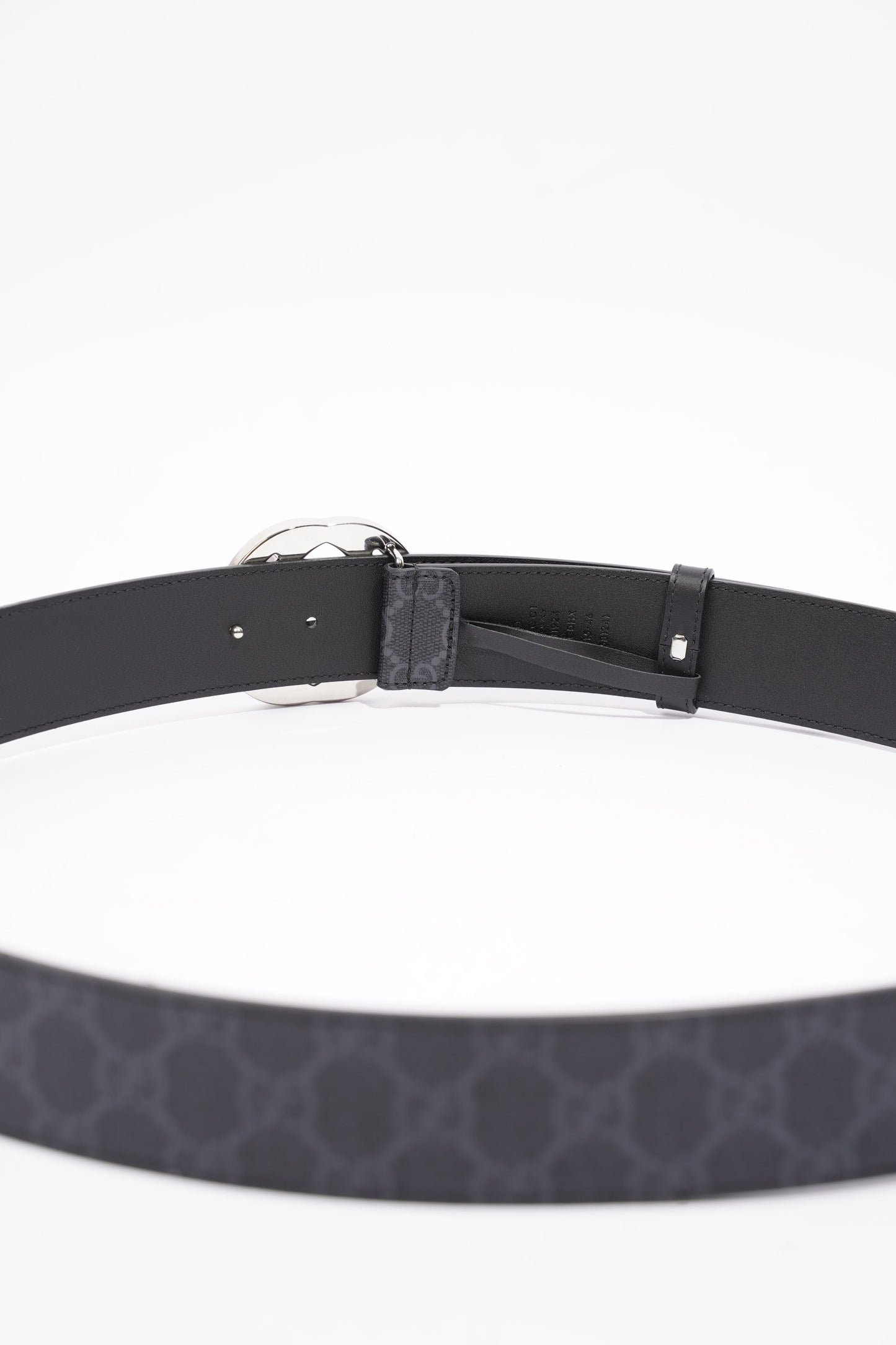 Gucci GG Belt Black GG Supreme Coated Canvas 115cm 46"