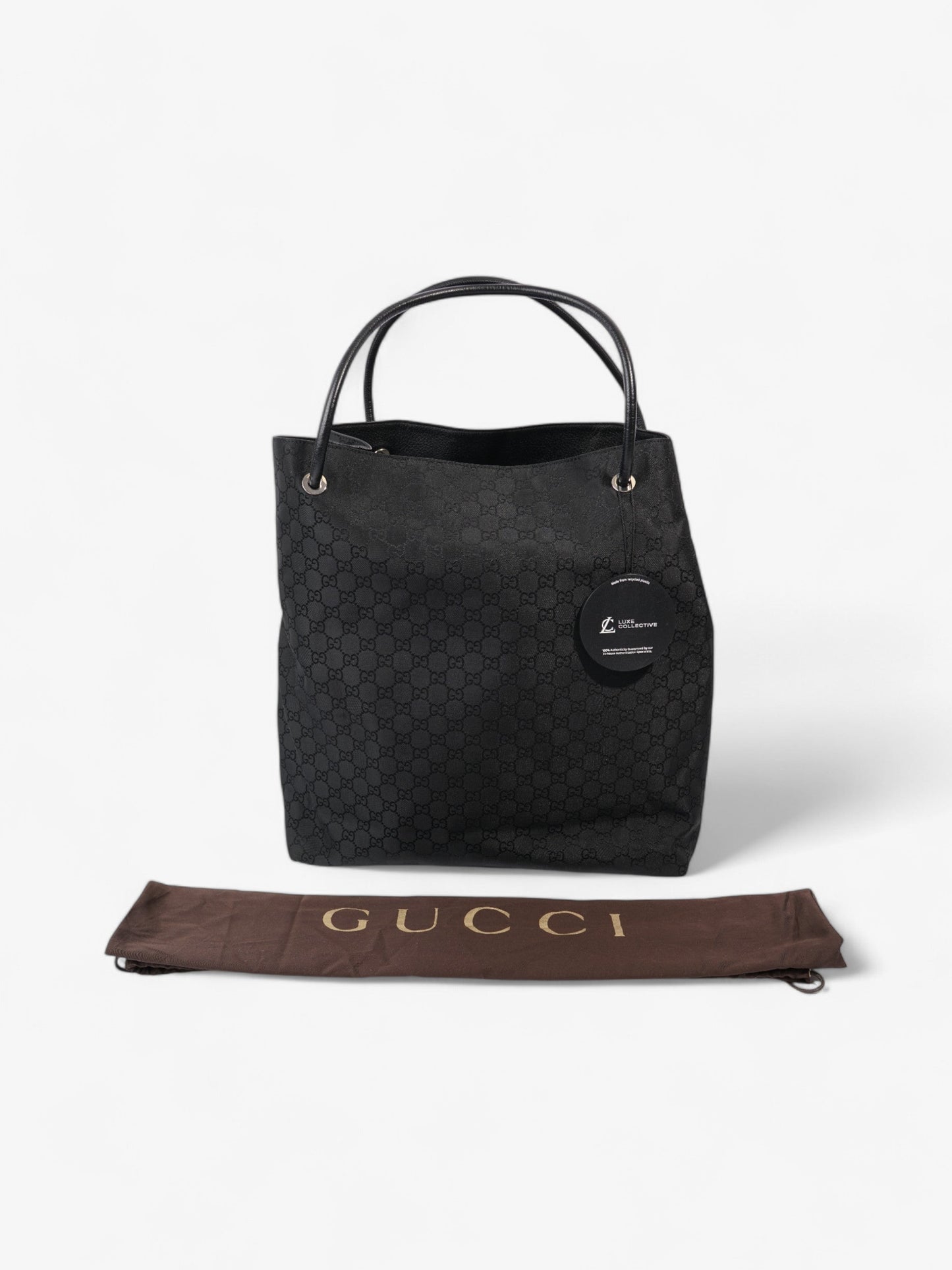 Gucci Gifford Tote Black Canvas