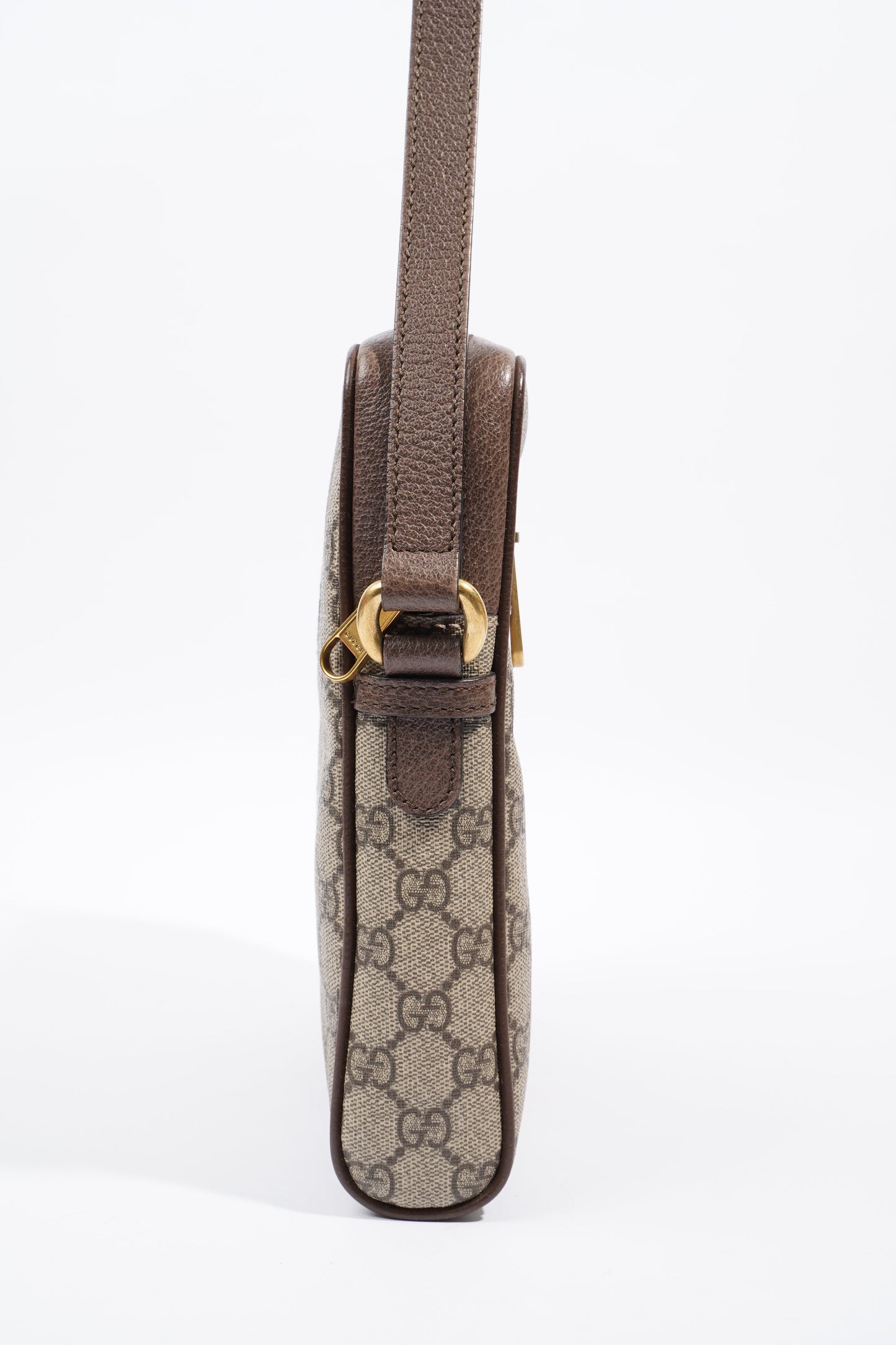 Gucci Ophidia GG Small Messenger Supreme / Green / Red Coated Canvas