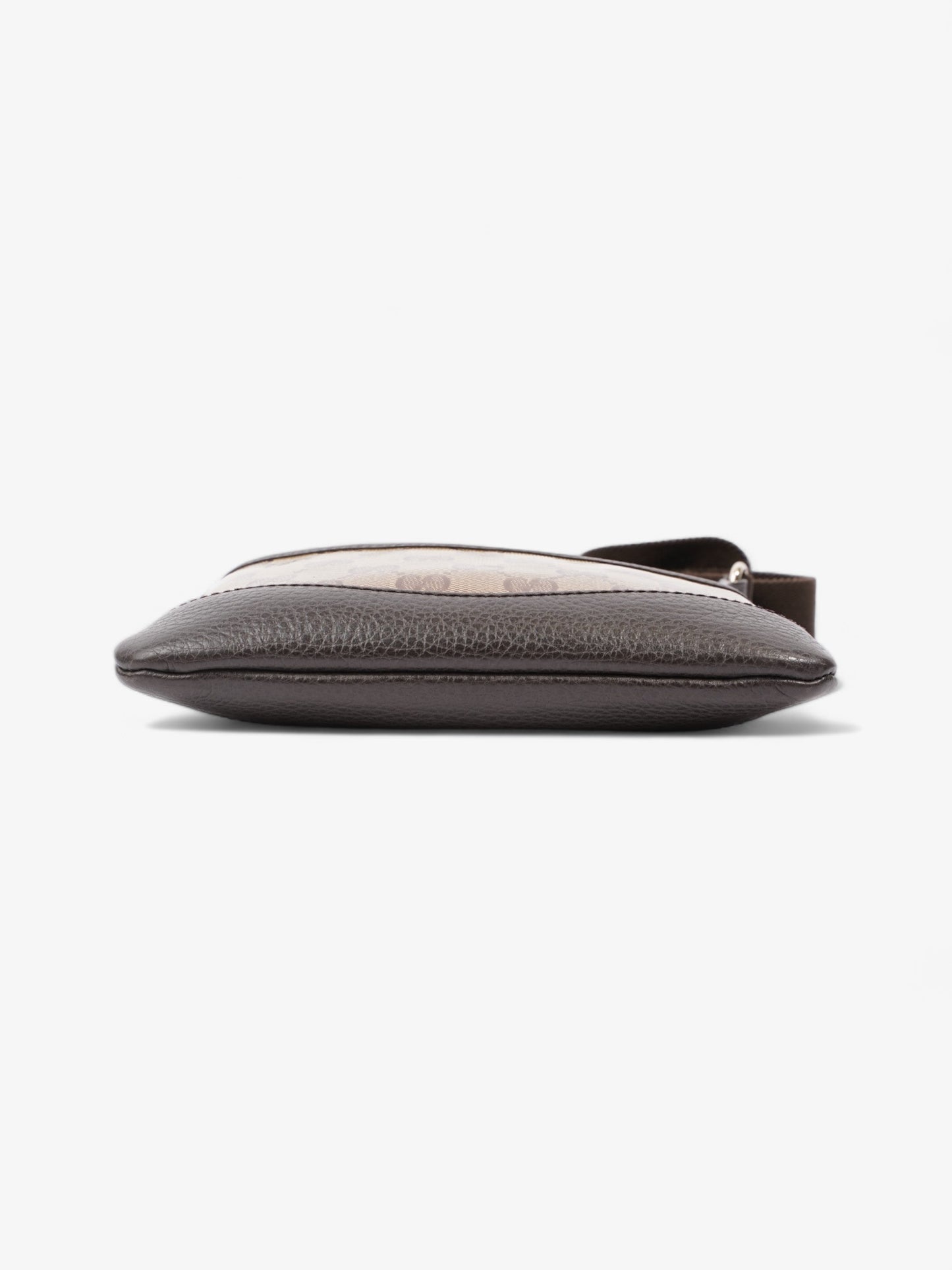Gucci Small Messenger Beige And Ebony GG Supreme PVC