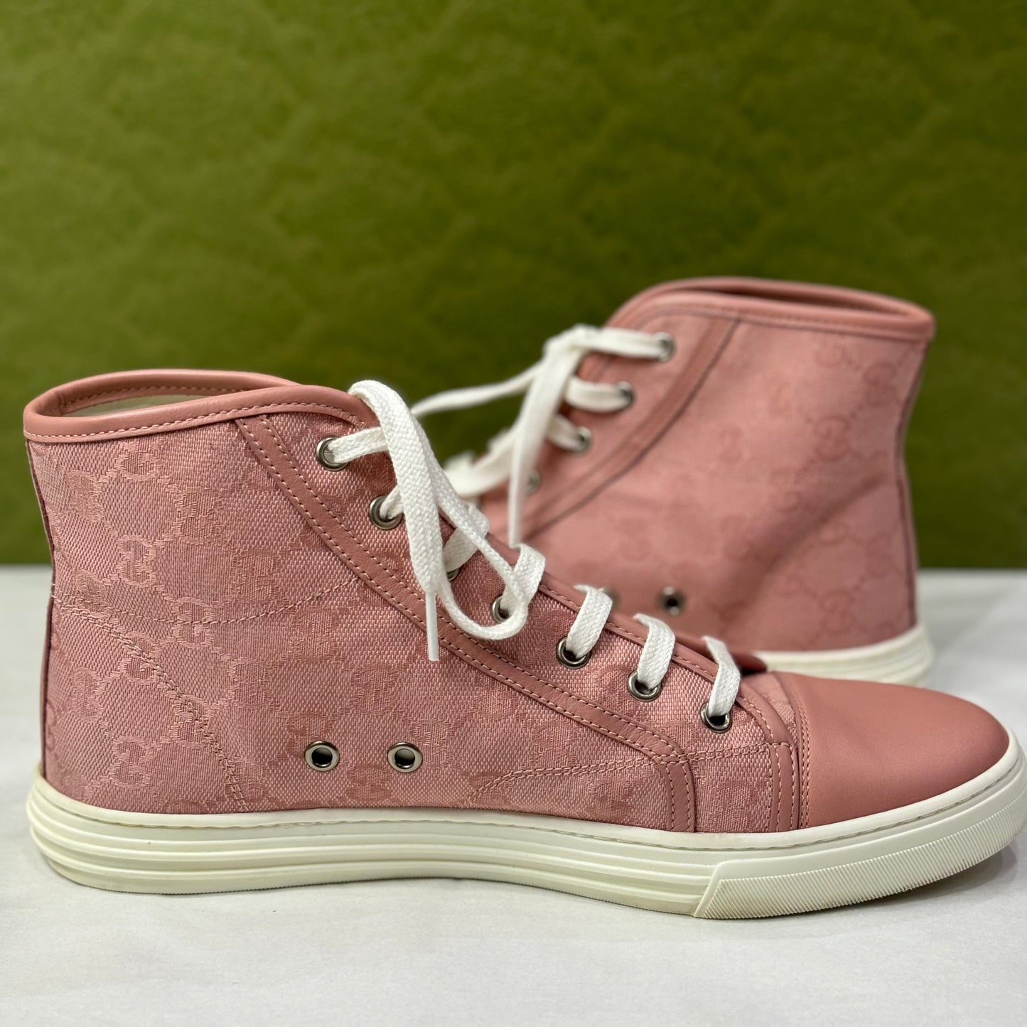 Gucci - Baskets montantes T. 39,5