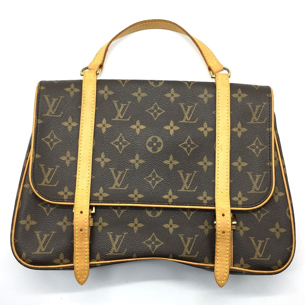 LOUIS VUITTON Backpack M51158 Monogram canvas Brown type Monogram Marel Sac Ad Women Used