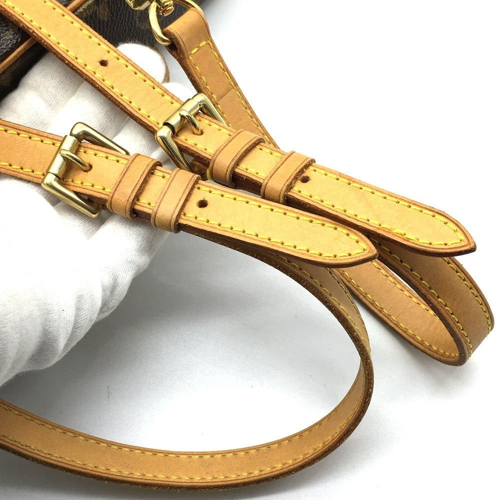LOUIS VUITTON Backpack M51158 Monogram canvas Brown type Monogram Marel Sac Ad Women Used