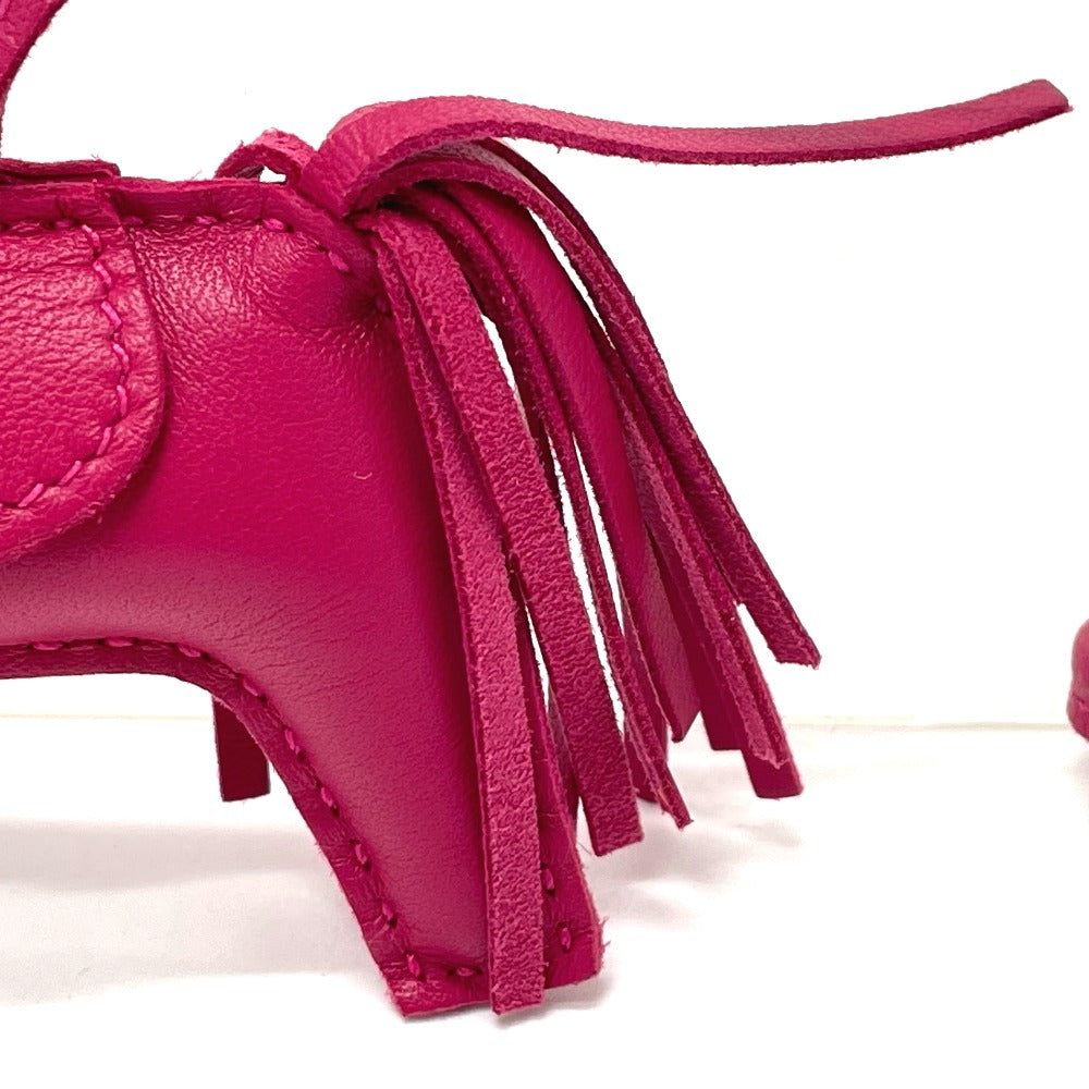 HERMES Bag charm bag bag accessories accessories Horse horse Rodeo PM lambskin purple Women Used