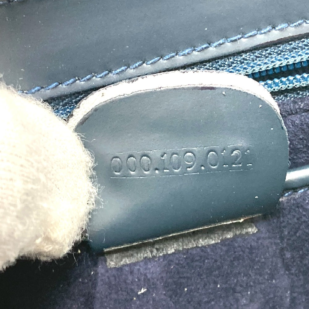 GUCCI Handbag 000.109.0121 leather Navy turn lock sideline Handbag Women Used