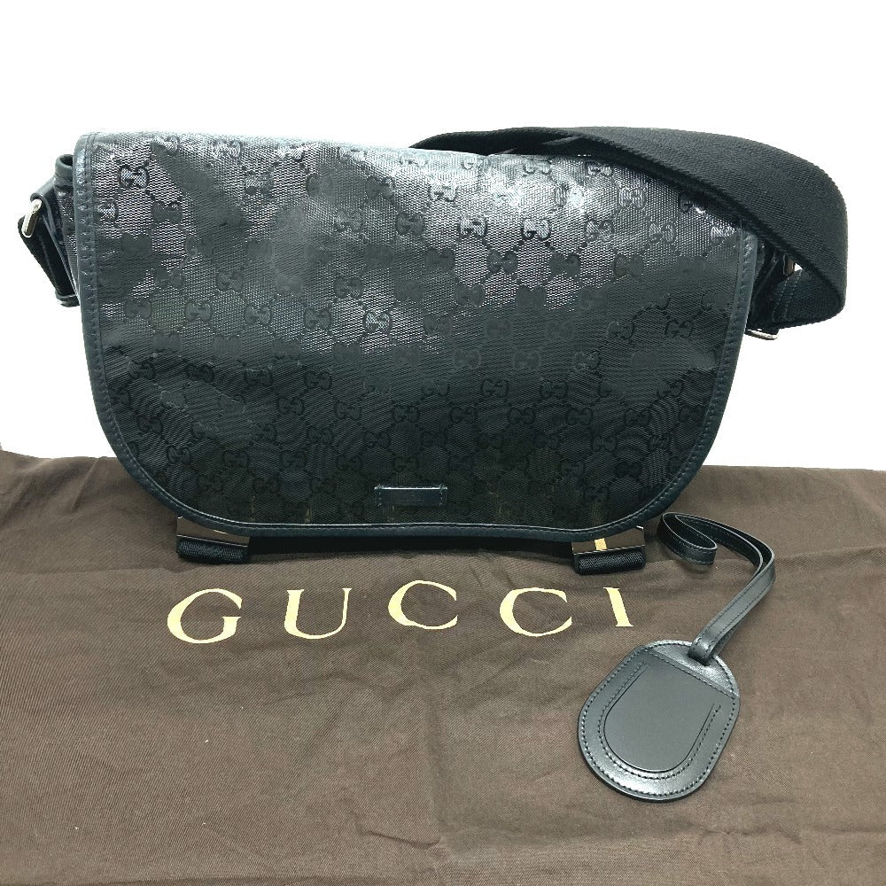 GUCCI Shoulder Bag 201732 GG implementation black GG implementation mens Used