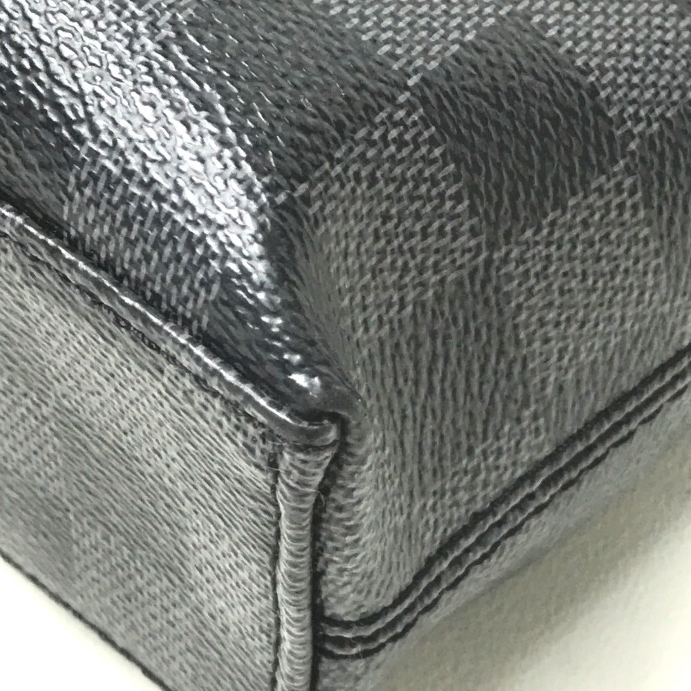 LOUIS VUITTON Business bag N48224 Damier Grafitto Canvas black Damier Graphite Porto Documan Jules