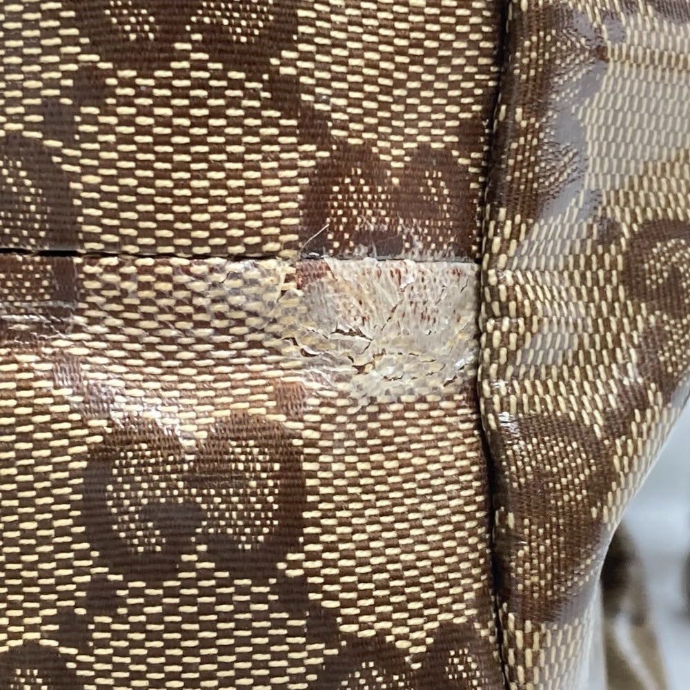 GUCCI Handbag 197021  PVC beige Crystal GG Histeria Women Used