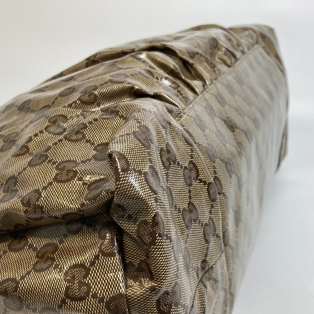 GUCCI Handbag 197021  PVC beige Crystal GG Histeria Women Used