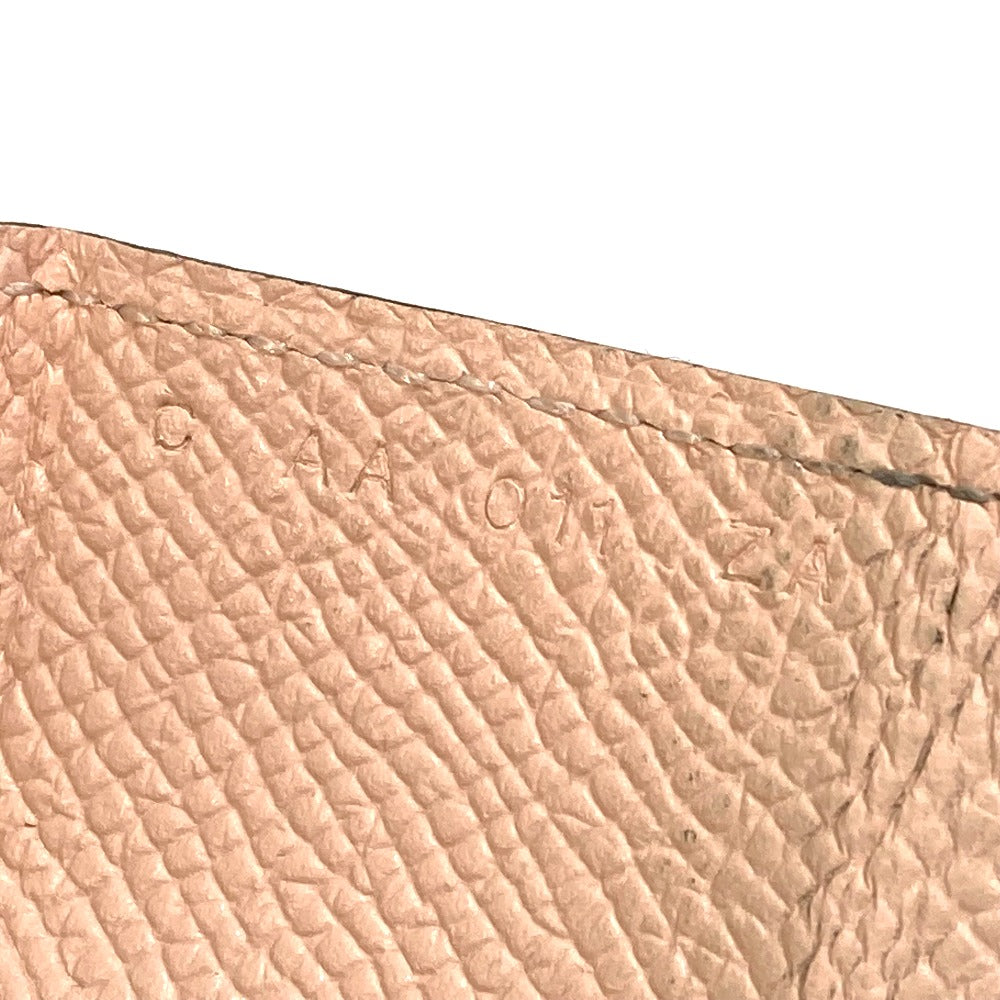 HERMES Coin case Epsom pink Revan Cattle Women Used