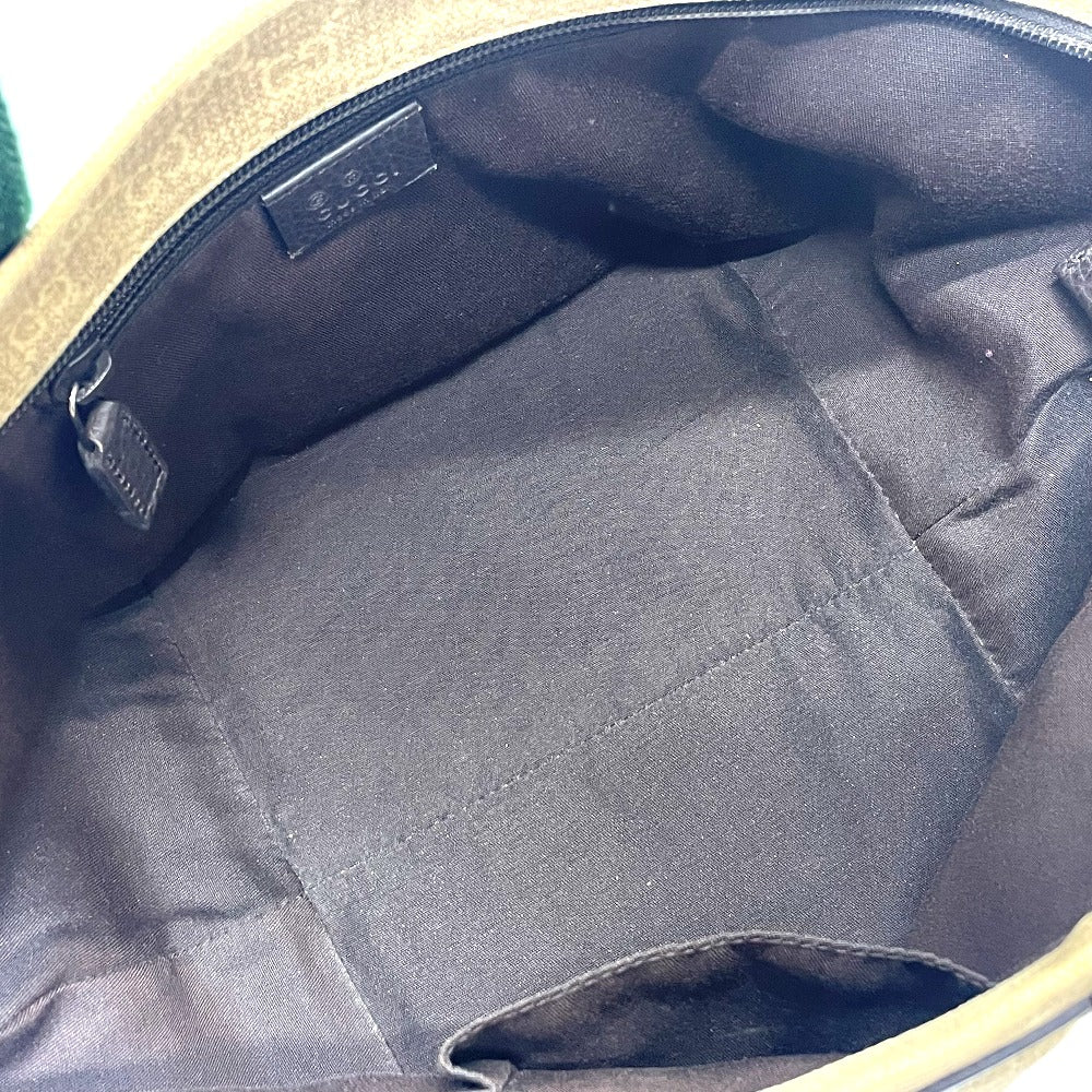 GUCCI Tote Bag 374433 GG canvas beige GG Sherry line Women Used