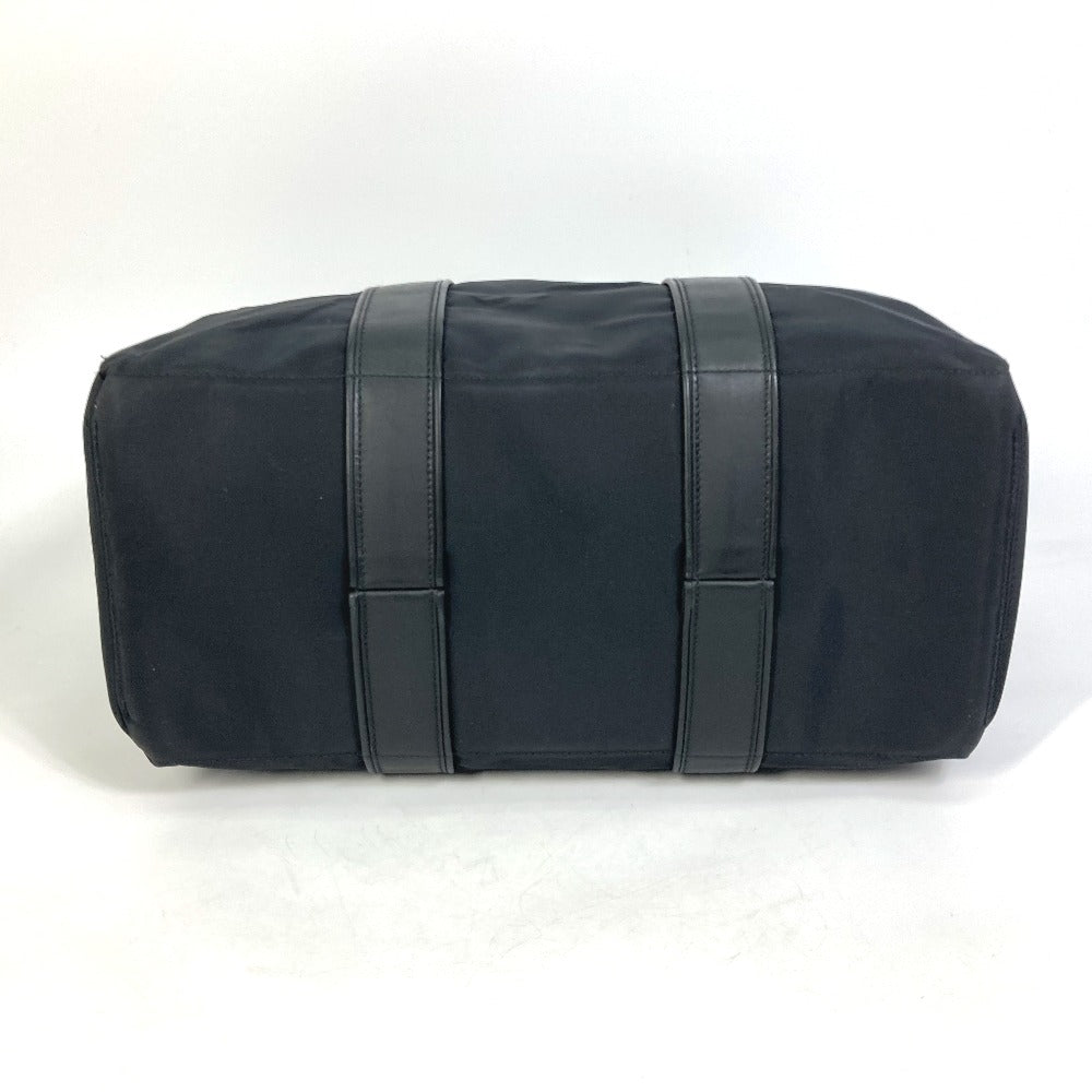 HERMES Handbag Nylon / leather black Akapu Luco MM Tote Bag