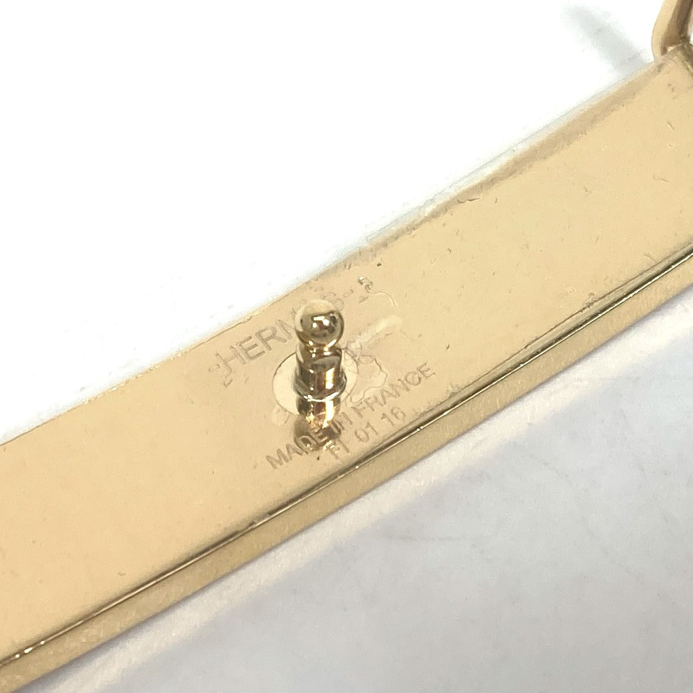 HERMES belt leather yellow Thin belt Women 70 Used