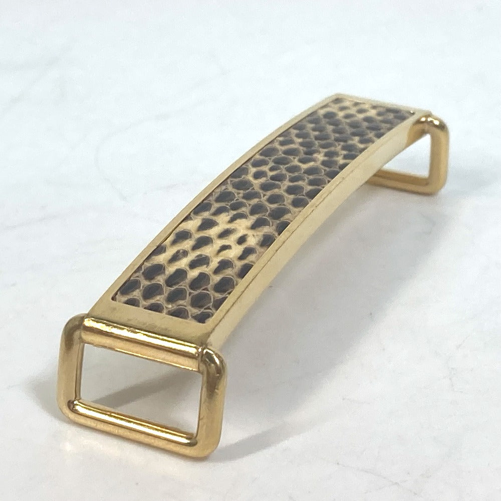 HERMES belt leather yellow Thin belt Women 70 Used