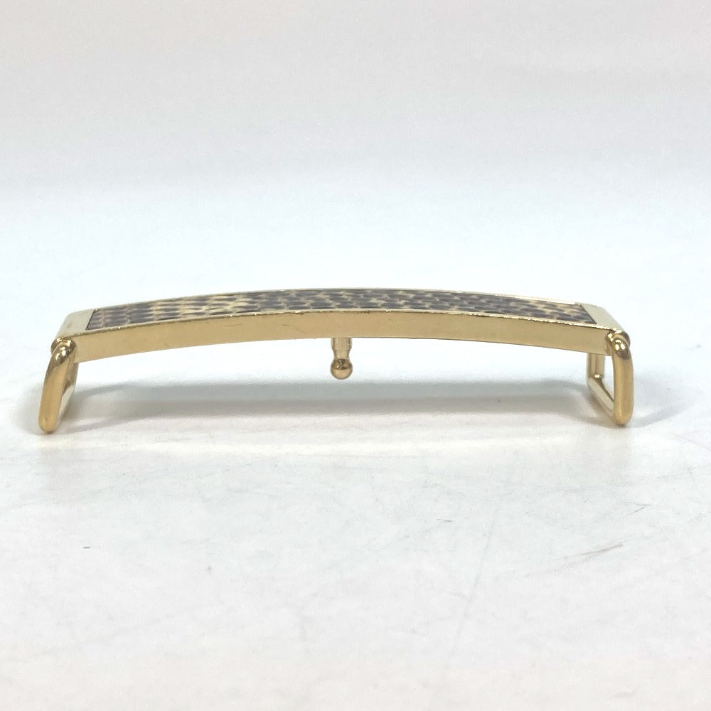 HERMES belt leather yellow Thin belt Women 70 Used