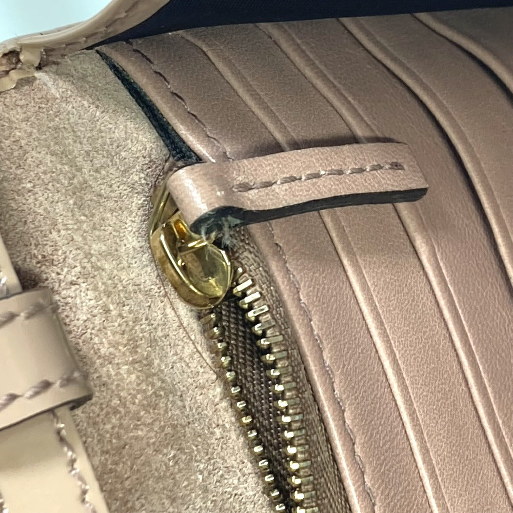 GUCCI Shoulder Bag 354086 enamel beige GG/Crossbody Gucci Nice/2WAY Women Used