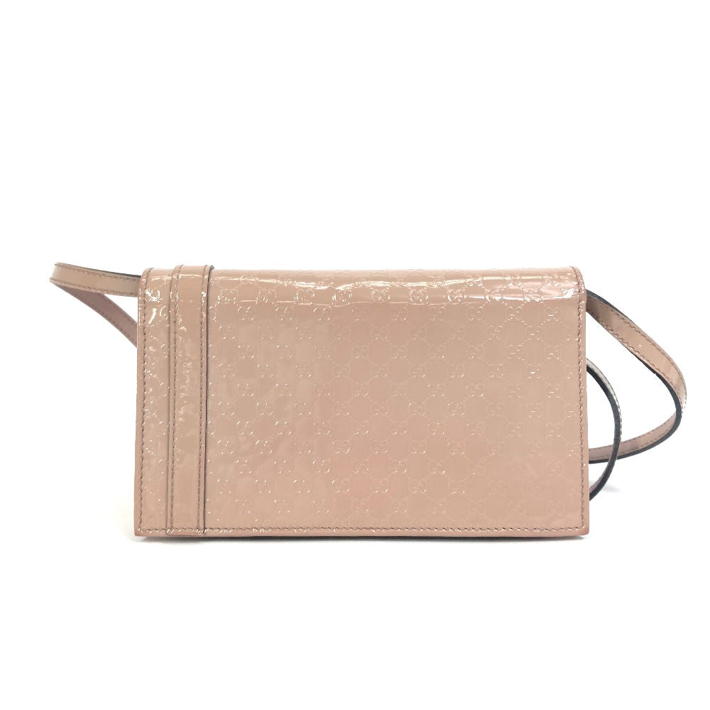 GUCCI Shoulder Bag 354086 enamel beige GG/Crossbody Gucci Nice/2WAY Women Used