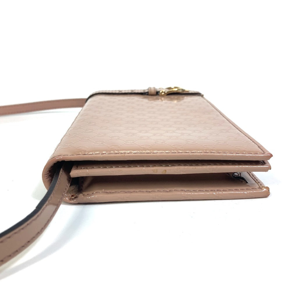 GUCCI Shoulder Bag 354086 enamel beige GG/Crossbody Gucci Nice/2WAY Women Used