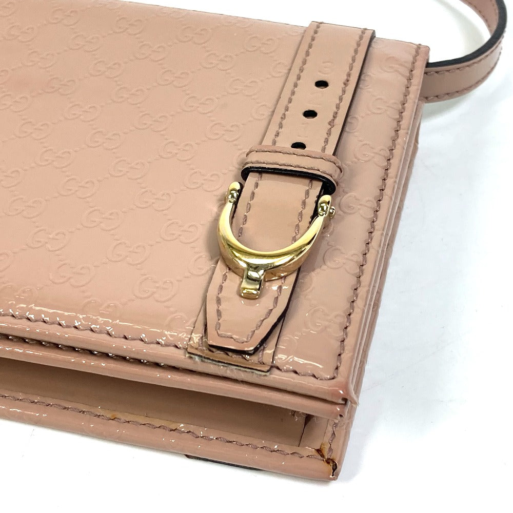 GUCCI Shoulder Bag 354086 enamel beige GG/Crossbody Gucci Nice/2WAY Women Used