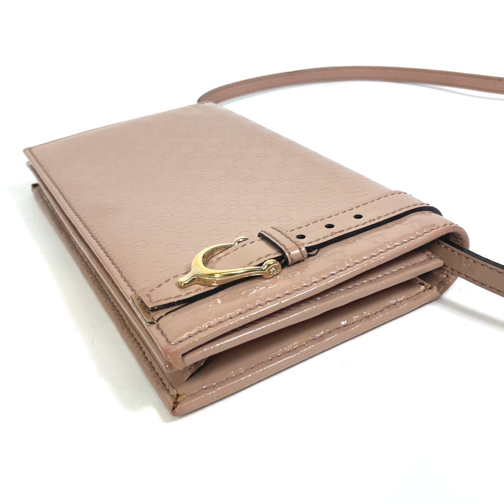 GUCCI Shoulder Bag 354086 enamel beige GG/Crossbody Gucci Nice/2WAY Women Used