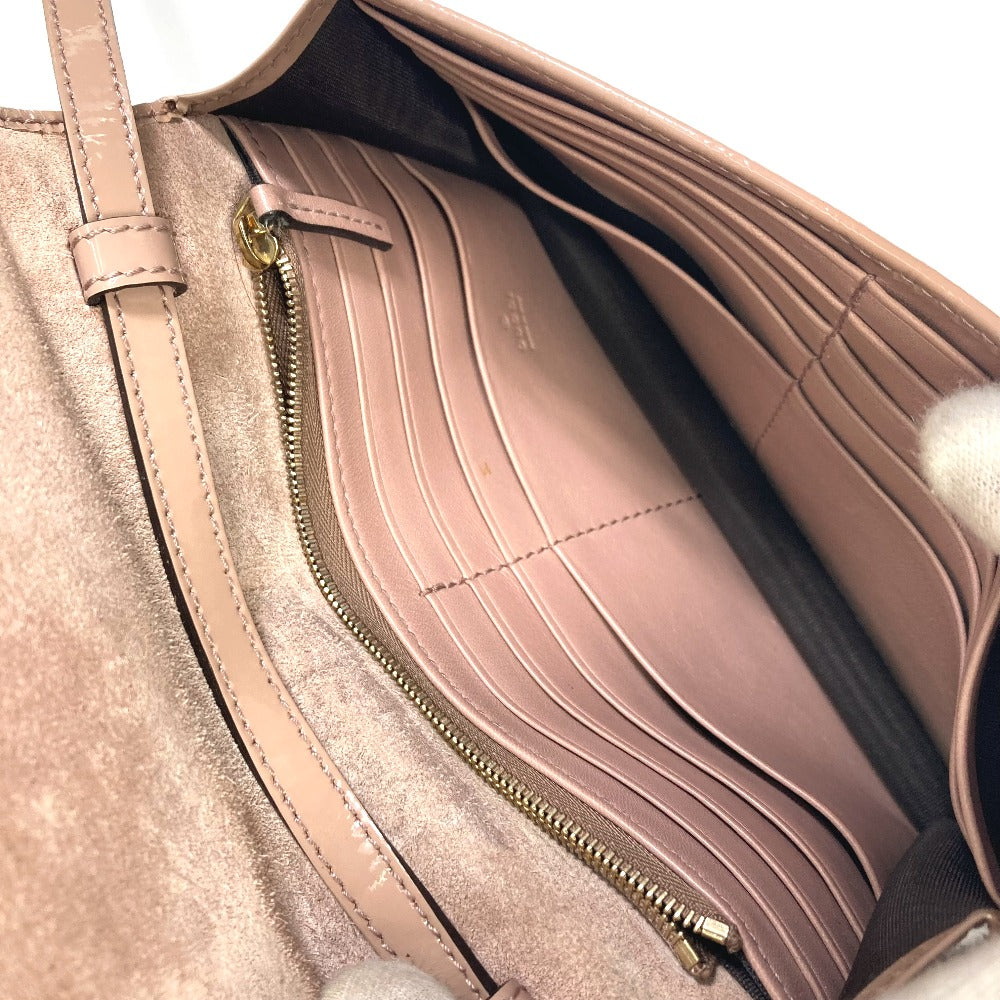 GUCCI Shoulder Bag 354086 enamel beige GG/Crossbody Gucci Nice/2WAY Women Used