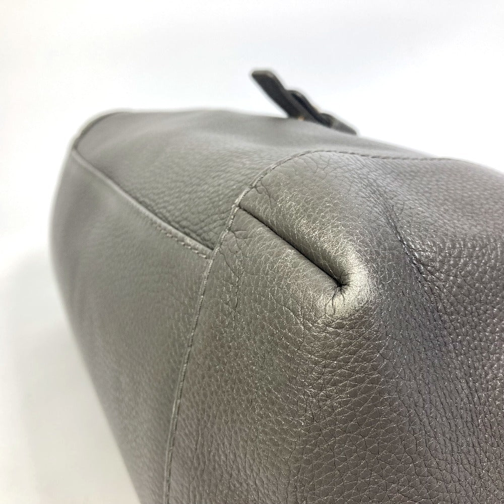 GUCCI Tote Bag 268747 leather Brown D-shaped ring Women Used