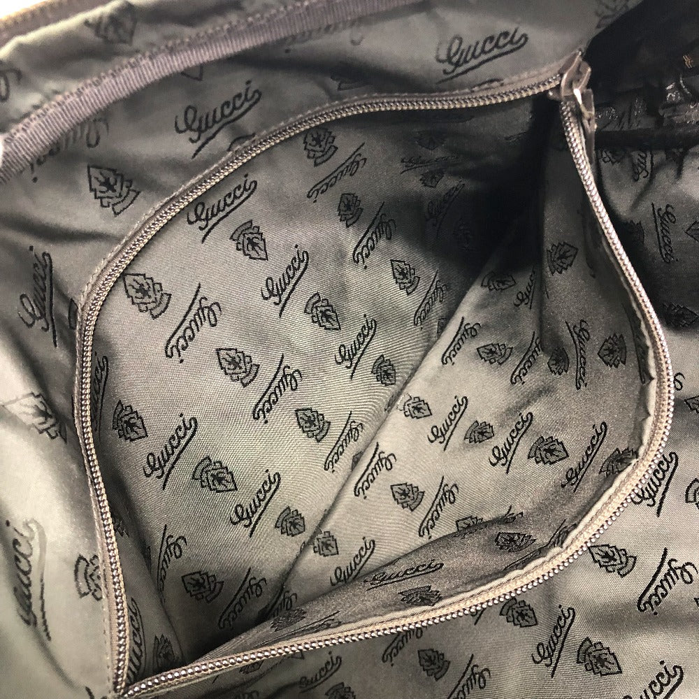 GUCCI Briefcase 201480 leather Brown Sima line Handbag mens Used