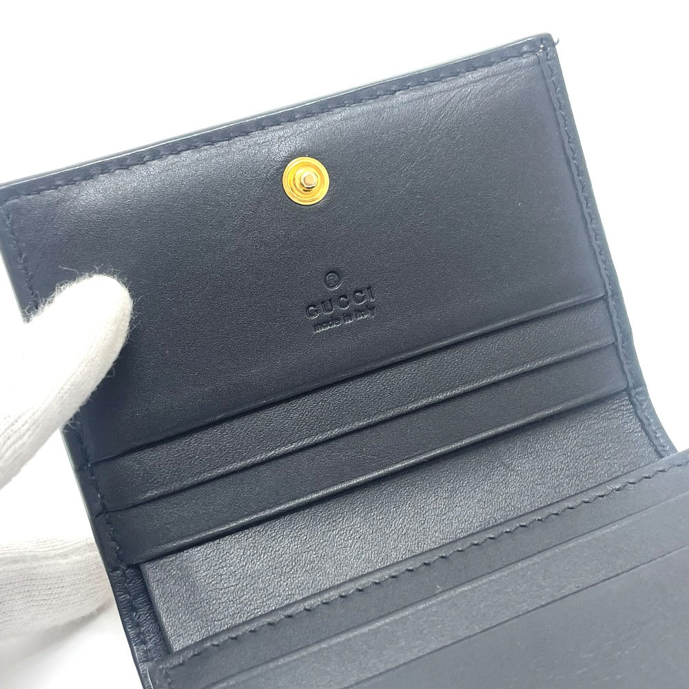GUCCI Folded wallet 508057 GG Supreme Canvas beige GG BEE BEE mens Used