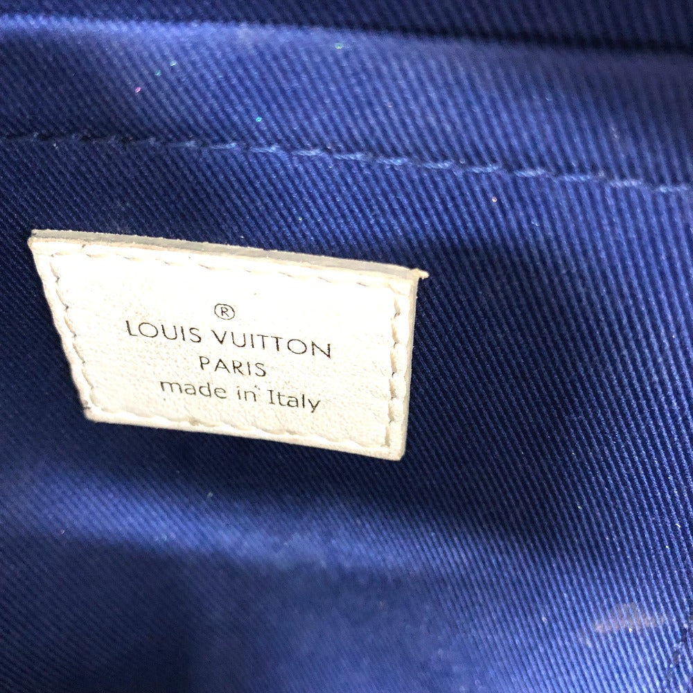 LOUIS VUITTON Backpack M46207 Jacquard , Monogram Jacquard blue Monogram jacquard Palm Springs Mini Women Used