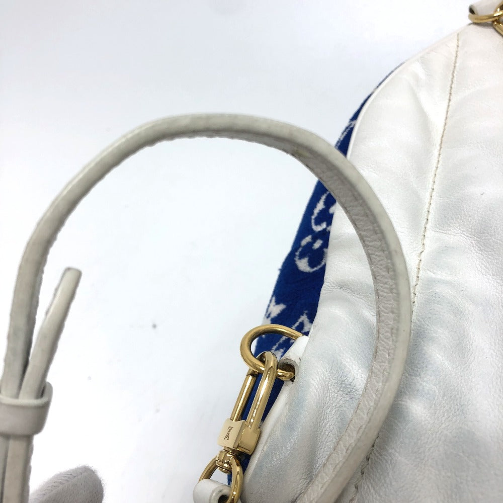LOUIS VUITTON Backpack M46207 Jacquard , Monogram Jacquard blue Monogram jacquard Palm Springs Mini Women Used