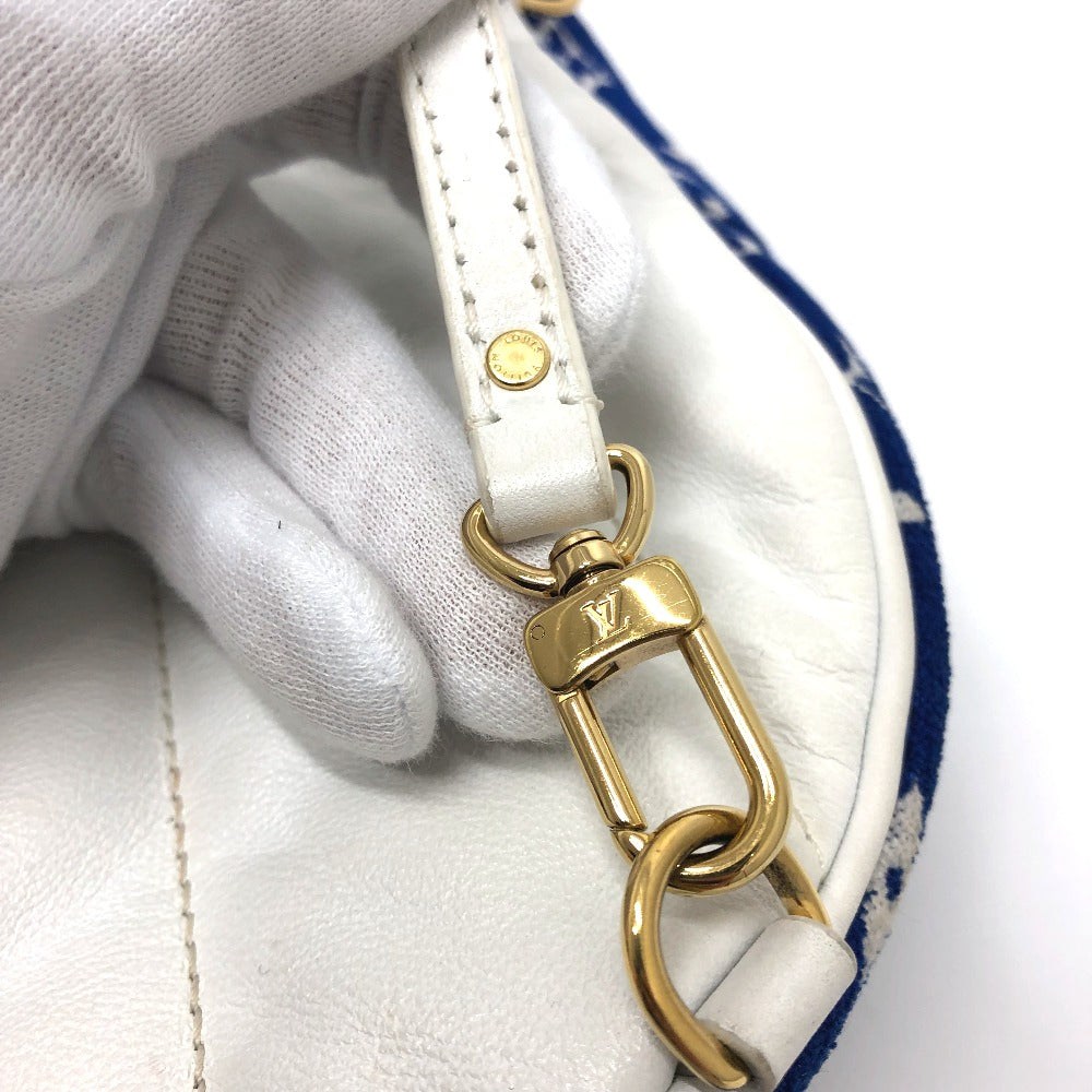 LOUIS VUITTON Backpack M46207 Jacquard , Monogram Jacquard blue Monogram jacquard Palm Springs Mini Women Used