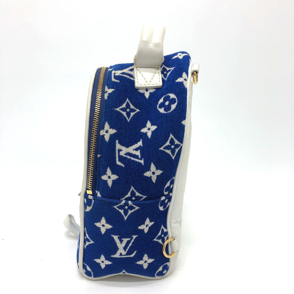 LOUIS VUITTON Backpack M46207 Jacquard , Monogram Jacquard blue Monogram jacquard Palm Springs Mini Women Used