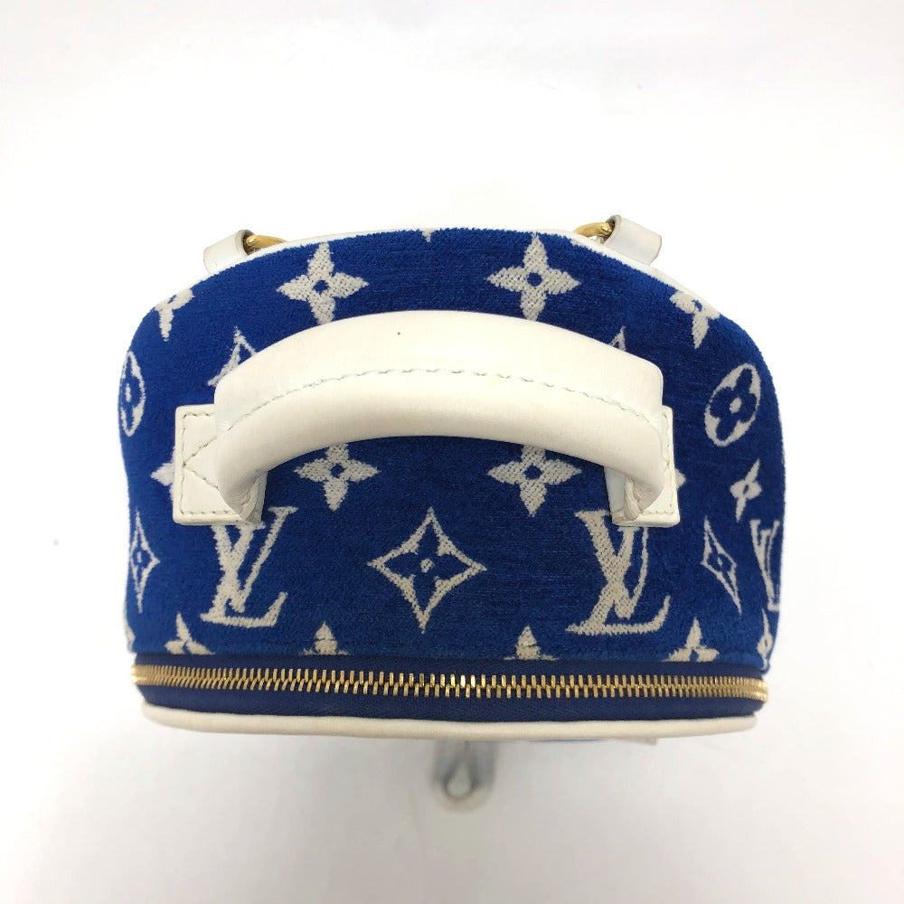 LOUIS VUITTON Backpack M46207 Jacquard , Monogram Jacquard blue Monogram jacquard Palm Springs Mini Women Used