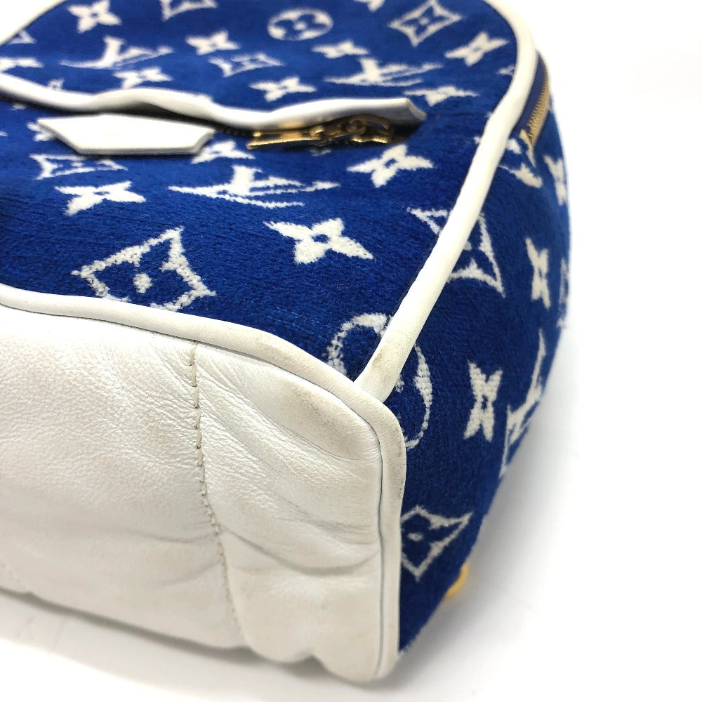 LOUIS VUITTON Backpack M46207 Jacquard , Monogram Jacquard blue Monogram jacquard Palm Springs Mini Women Used