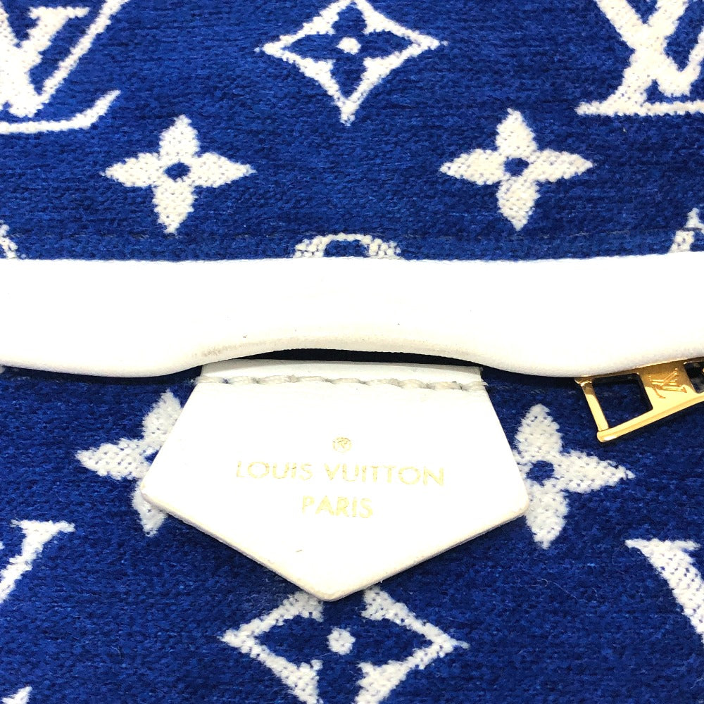LOUIS VUITTON Backpack M46207 Jacquard , Monogram Jacquard blue Monogram jacquard Palm Springs Mini Women Used