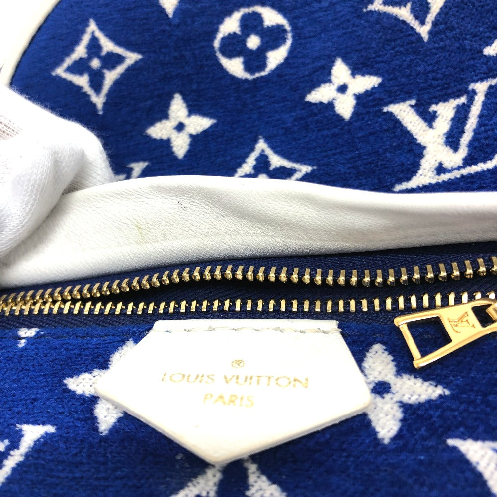 LOUIS VUITTON Backpack M46207 Jacquard , Monogram Jacquard blue Monogram jacquard Palm Springs Mini Women Used