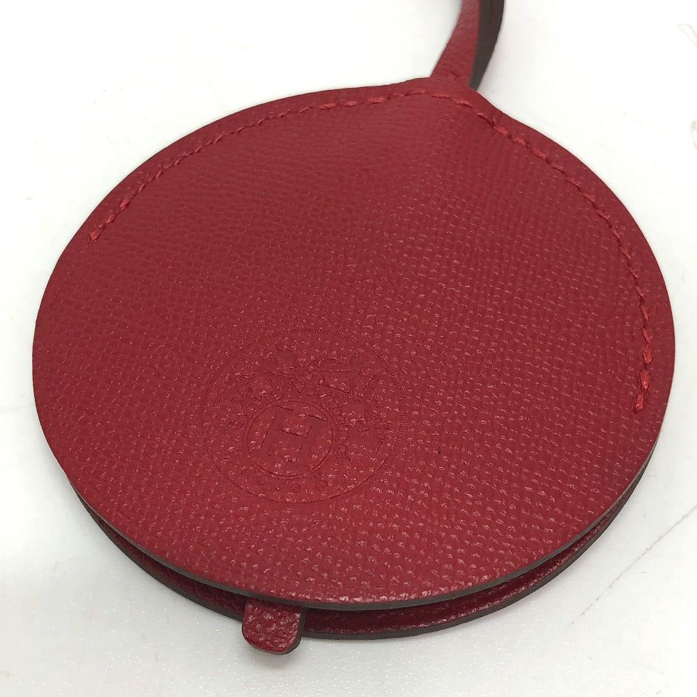 HERMES Necklace Vaugham Red mirror / mirror Miroir Women Used