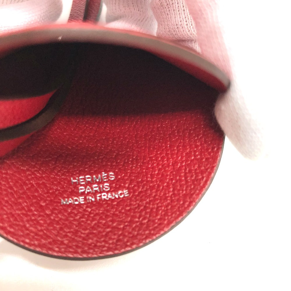 HERMES Necklace Vaugham Red mirror / mirror Miroir Women Used